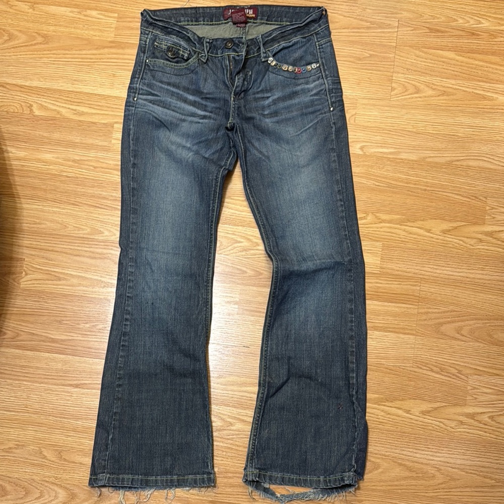 Embellished Blue Jeans
